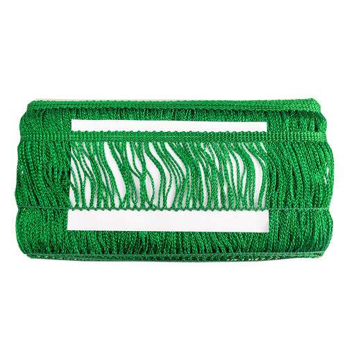 Franja de Viscose 50 mm São José Ref. 7600 - Peça c/ 10 mt Cor:17 - Verde Esmeralda