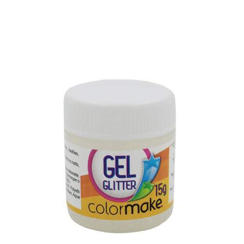 Gliter em Gel Pérola Colormake - Pote c/ 15 gr