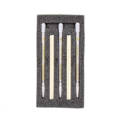 Kit Giz Mágico Panda Lanmax 3 Lapiseiras e 12 Refis