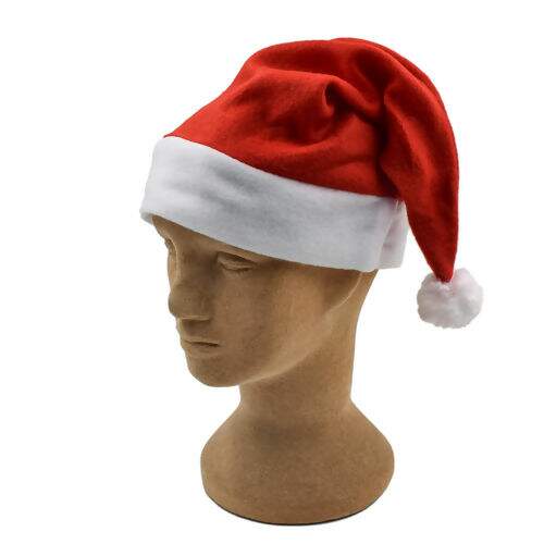 Gorro de Papai Noel de Veludo - 01 Unidade