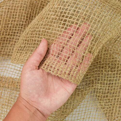 Tela de Juta Natural CCS/100 Trama Aberta 0,50x1,00m