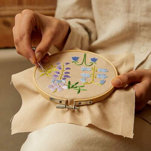 Kit Duo Bordado DMC Mindful Making Aroma de Primavera