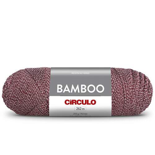 Lã Bamboo 200 gr - Círculo Cor da Lã Bamboo:3752 - Desejo