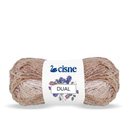 Lã Cisne Dual 100 gr Cor da Lã Cisne Dual:00608 - Bege Mescla