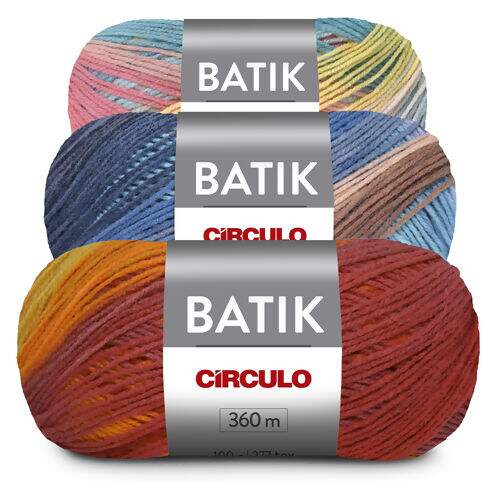 Lã Batik 100 gr - Círculo