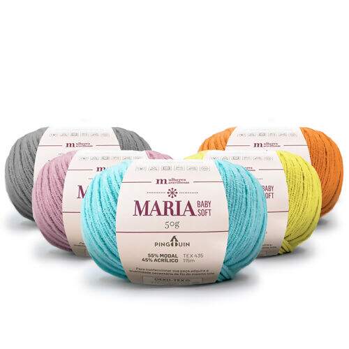 Fio Maria Baby Soft 50 gr - Pingouin