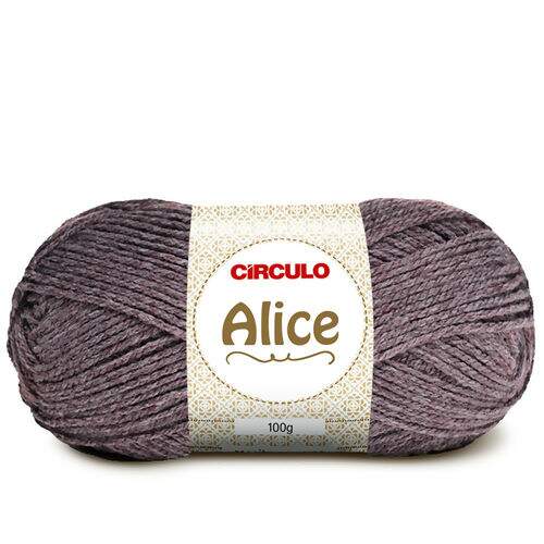 Lã Alice 100 gr - Círculo Cor da Lã Alice:0681 - Lenha