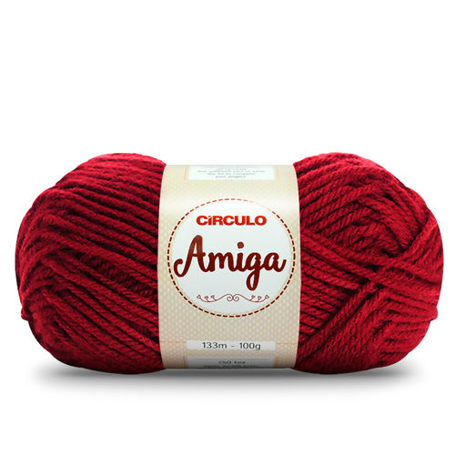 Lã Amiga 100 gr - Círculo Cor da Lã Amiga:7136