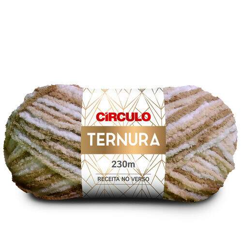 Fio Ternura 100g Círculo Cor da Lã Ternura:4056 - Mescla Bege