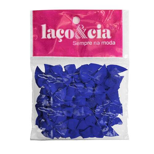 Lacinho de Cetim Largo Ref. 3002 - Pct c/ 50 unidades Cor do Lacinho de Cetim Largo:0077 - Azul Royal