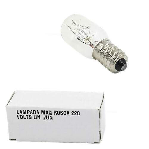 Lâmpada de Rosca p/ Máquina de Costura 220 V 15W