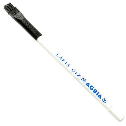 Lápis Giz Águia com Apagador - 01 Unidade Cor do Lápis Giz Águia:Branco