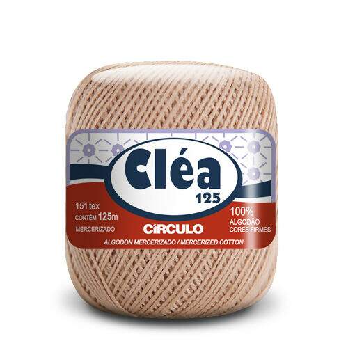Linha Cléa 125 - Círculo Cor da Linha Cléa 125:7650 - Amêndoa