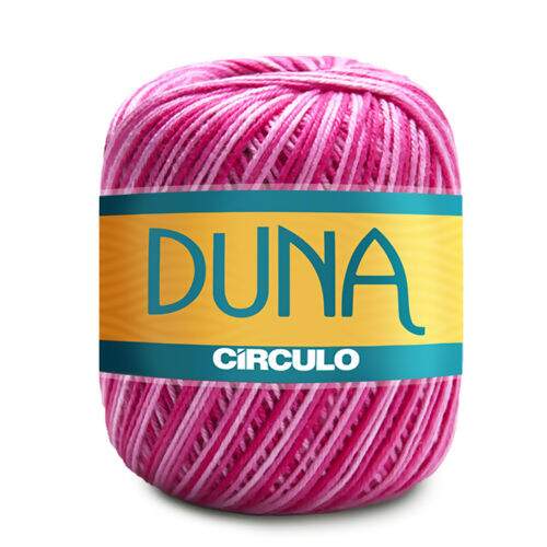 Linha Duna Multicolor 100 gr - Círculo Cor da Linha Duna Multicolor:9427 - Flor