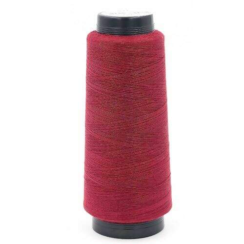 Linha para Costura Resistente 120 - Cone c/ 2.000 jardas Cor da Linha Resistente:037 - Vinho