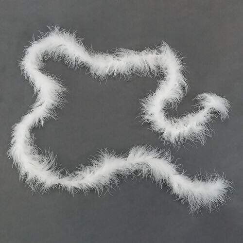 Marabu de Pena Natural 8g com 1,50m de Comprimento - Unidade