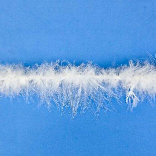 Marabu de Pena Natural 8g com 1,50m de Comprimento - Unidade