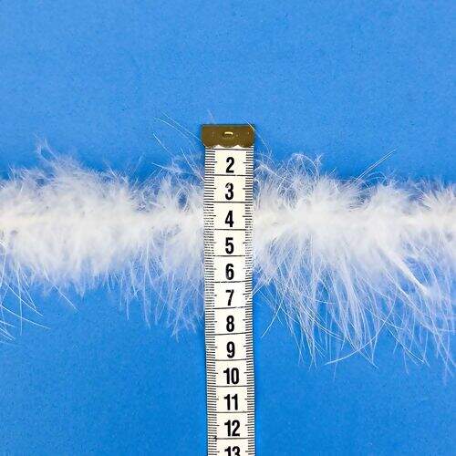 Marabu de Pena Natural 8g com 1,50m de Comprimento - Unidade