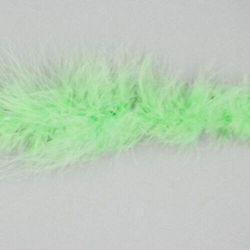 Marabu de Pena Natural 8g com 1,50m de Comprimento - Unidade Cor:Verde Claro