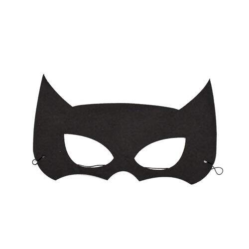 Máscara Morcego EVA com Elástico Lastex Kit com 12 unidades