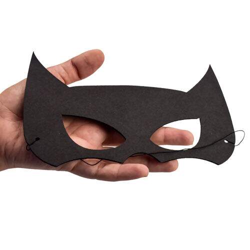 Máscara Morcego EVA com Elástico Lastex Kit com 12 unidades