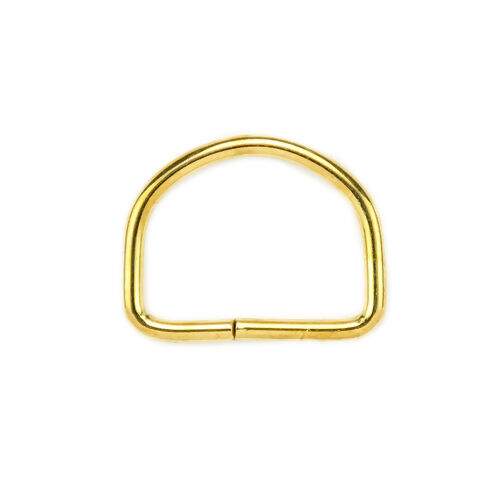 Meia Argola 29 mm Dourada - Pct c/ 10 unidades