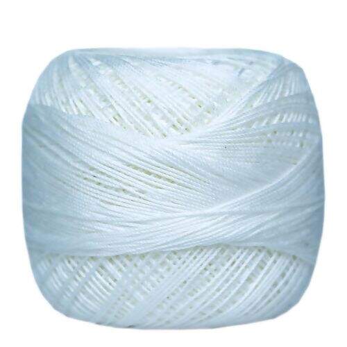 Linha Anchor Artiste Mercer Crochet nº 20 - 01 Unidade Cor:0000B Branco