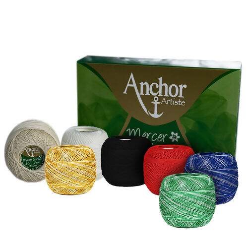 Linha Anchor Artiste Mercer Crochet nº 40 - 01 Unidade