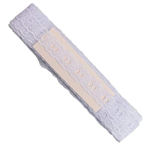 Passa Fita 25 mm NYBC Ref. CTL-101 Branco - Peça c/ 13,70 mt