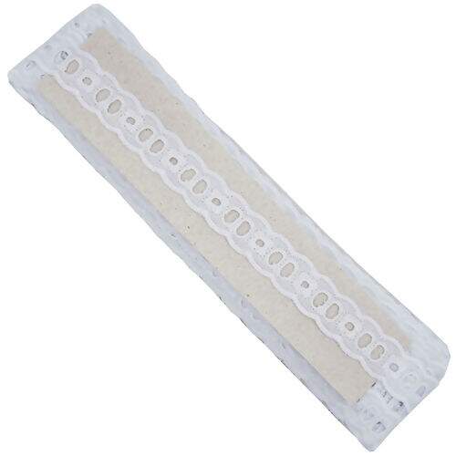 Passa Fita 20 mm ArtePunto PP007 Cor 001 Branco - Peça c/ 13,70 mt