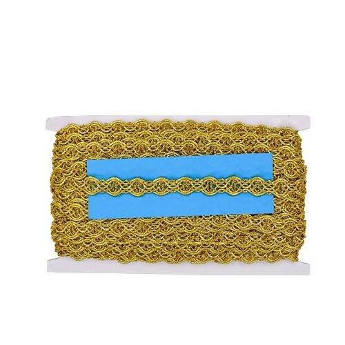 Passamanaria Galão 20 mm Ref. 15 Dourado - Peça c/ 20 mt