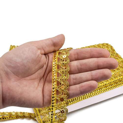 Passamanaria Galão 22 mm Ref. 52 Dourado - Peça c/ 20 mt