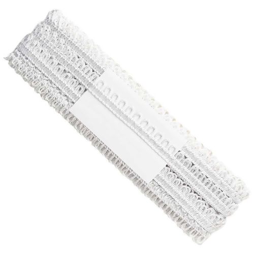 Passamanaria São José Ponto Curva 10 mm Ref. 7000 - Peça c/ 10 mt Cor da Passamanaria São José:01 - Branco