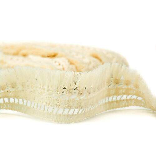 Passamanaria com Franja 35 mm São José 35 Ref. 6542/C Cru - Peça c/ 10 mt