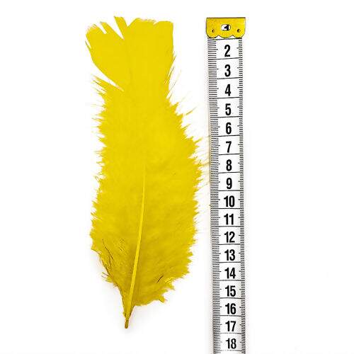 Pena Colorida para Artesanato - Pct c/ 12 unidades