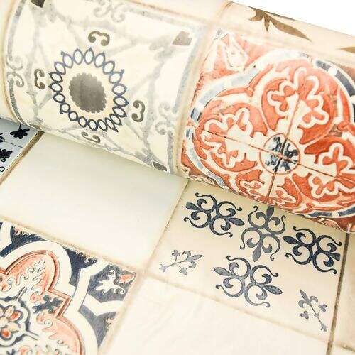 Toalha de Mesa Plástica Térmica Neo Sanem 1,00x1,40m - Mediterrânea