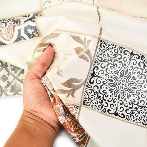 Toalha de Mesa Plástica Térmica Neo Sanem 1,00x1,40m - Mediterrânea