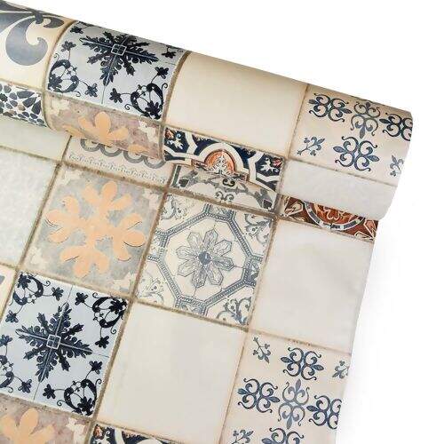 Toalha de Mesa Plástica Térmica Neo Sanem 1,00x1,40m - Mediterrânea