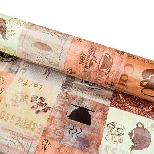 Toalha de Mesa Plástica Térmica Neo Sanem 1,00x1,40m - Coffee