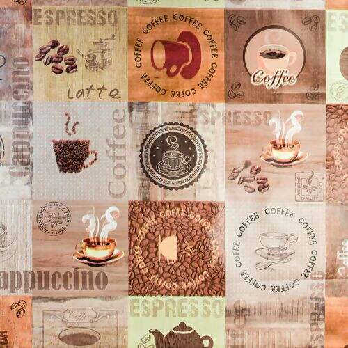 Toalha de Mesa Plástica Térmica Neo Sanem 1,00x1,40m - Coffee