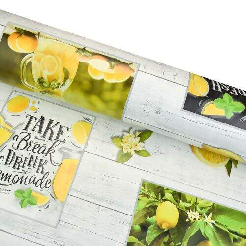 Toalha de Mesa Plástica Térmica Neo Sanem 1,00x1,40m - Limonada