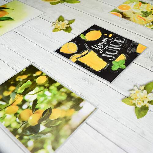 Toalha de Mesa Plástica Térmica Neo Sanem 1,00x1,40m - Limonada