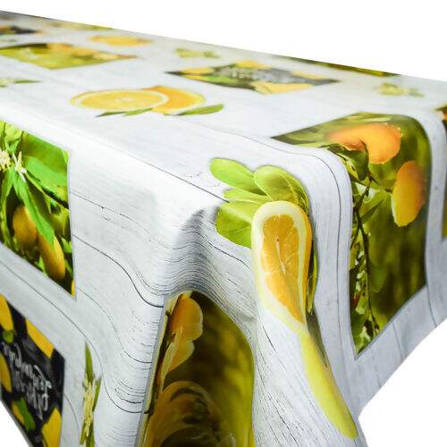 Toalha de Mesa Plástica Térmica Neo Sanem 1,00x1,40m - Limonada