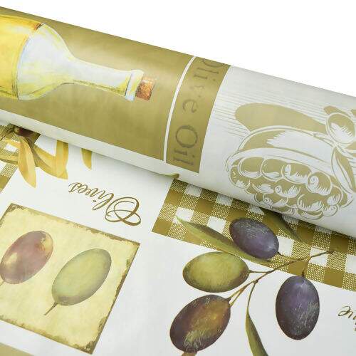 Toalha de Mesa Plástica Térmica Neo Sanem 1,00x1,40m - Olivas