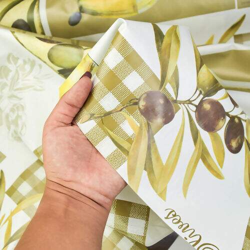 Toalha de Mesa Plástica Térmica Neo Sanem 1,00x1,40m - Olivas