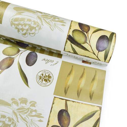 Toalha de Mesa Plástica Térmica Neo Sanem 1,00x1,40m - Olivas