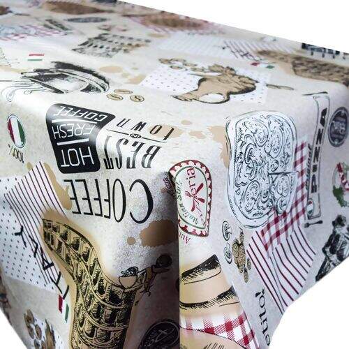 Toalha de Mesa Plástica Térmica Neo Sanem 1,00x1,40m - Buon Appetito