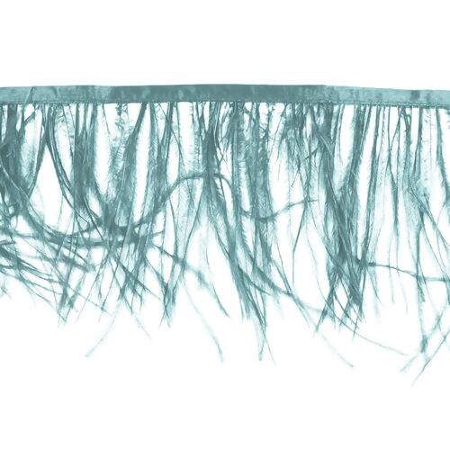 Franja de Plumas de Avestruz (Meio Metro) - Tiffany