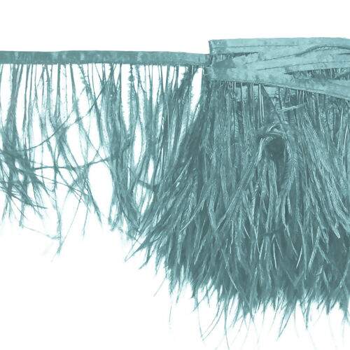 Franja de Plumas de Avestruz (Meio Metro) - Tiffany