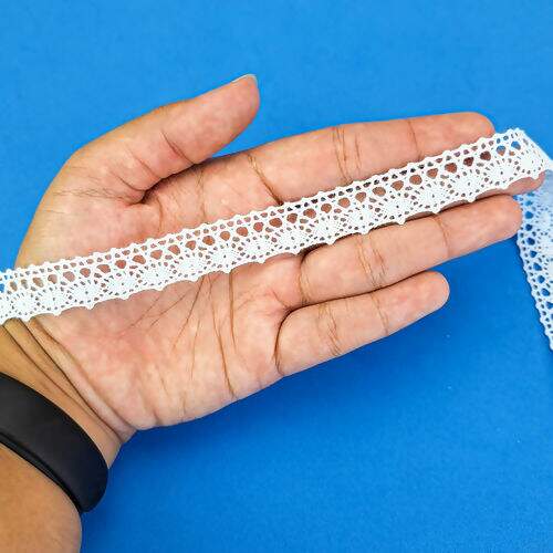 Renda de Algodão 17mm ArtePunto RA004 - Peça c/ 10 mt